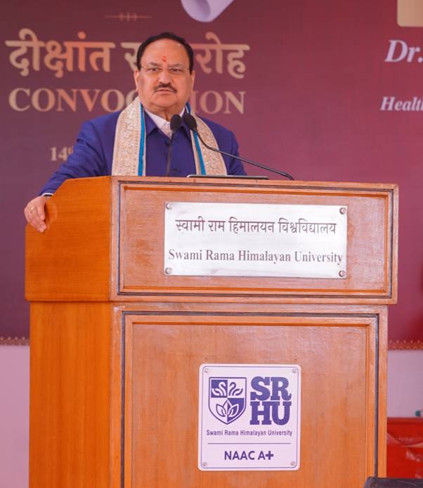 India’s Healthcare Reforms Deliver Strong Gains, Says Health Minister at Convocation