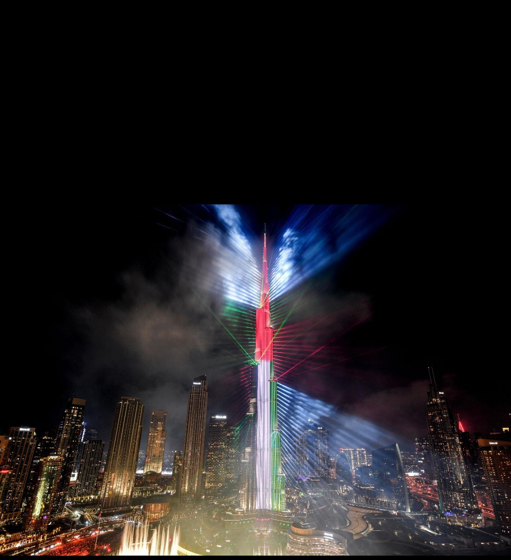 Burj Khalifa Illuminated for India AI Impact Summit 2026