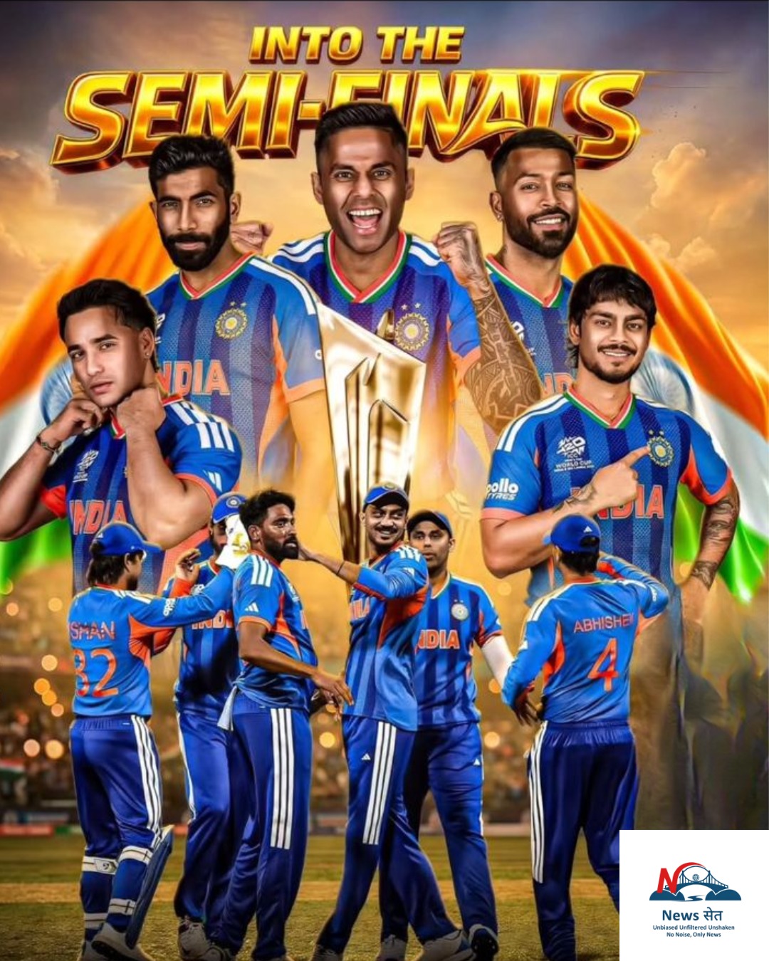 India Set to Face England as T20 World Cup 2026 Semi-Finals Are Confirmed