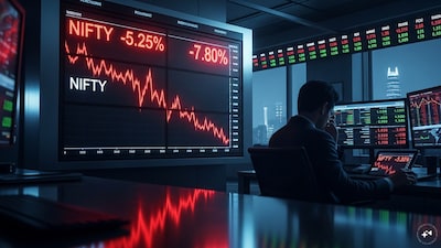 Stock Market Crash: ₹10 Lakh Crore Investor Wealth Wiped Out; Key Triggers Explained