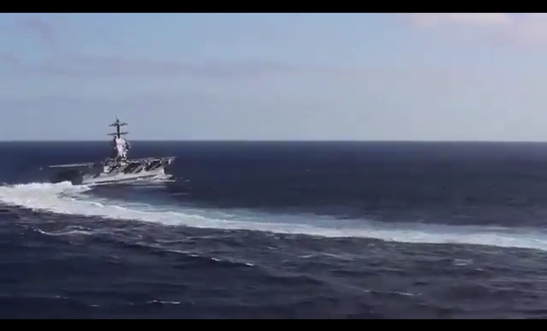 World’s Largest Warship Enters the Red Sea Amid Rising Middle East Tensions