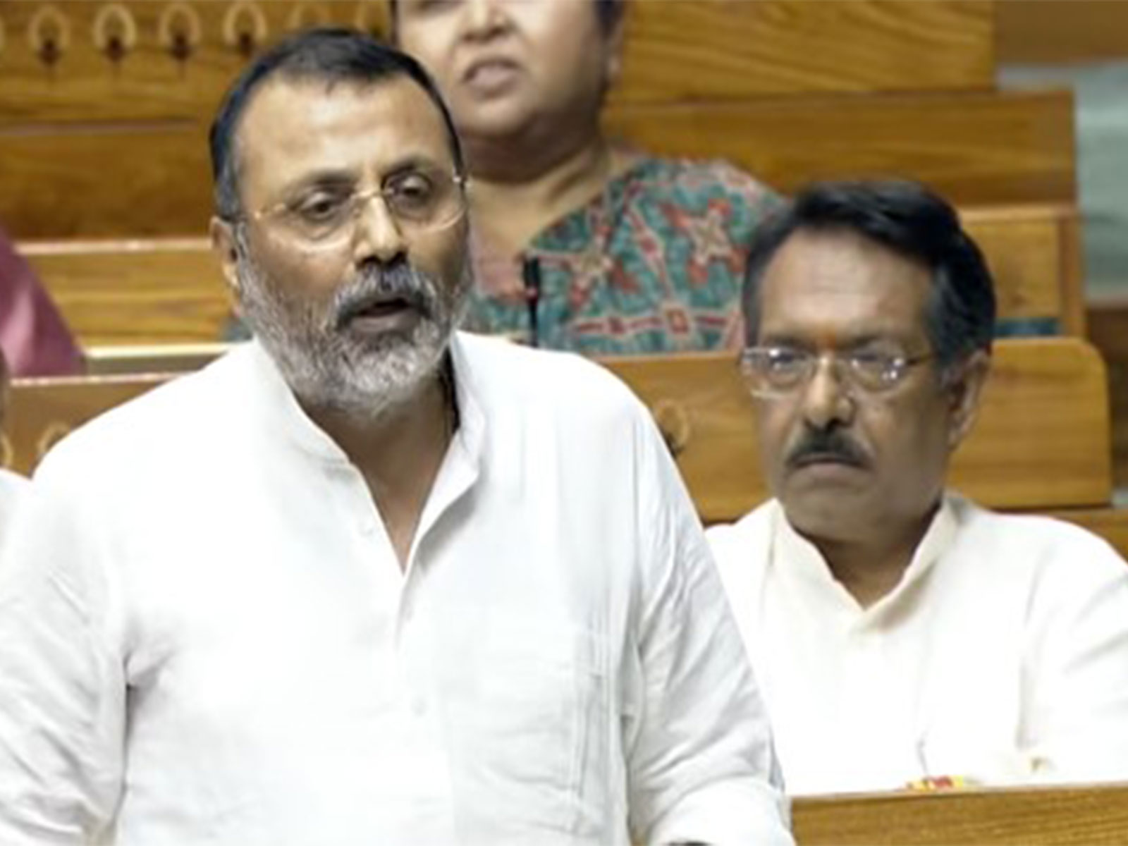 Nishikant Dubey Quotes Pamela Hicks’ Memoir in Lok Sabha, Sparks Political Row