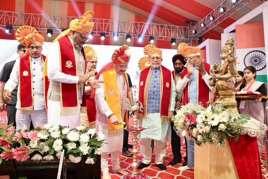 J.P. Nadda Urges Graduates to Serve Society at Teerthanker Mahaveer University Convocation