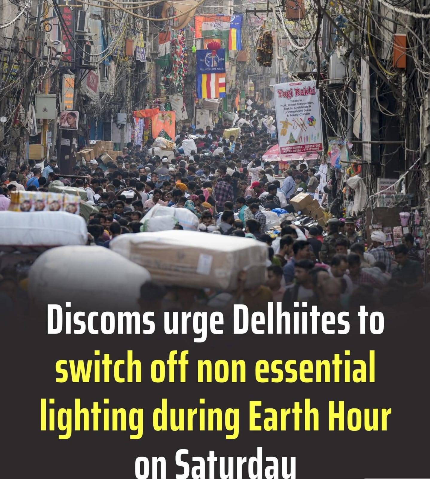 Delhi Discoms Urge Citizens to Join Earth Hour 2026, Promote Sustainable Living