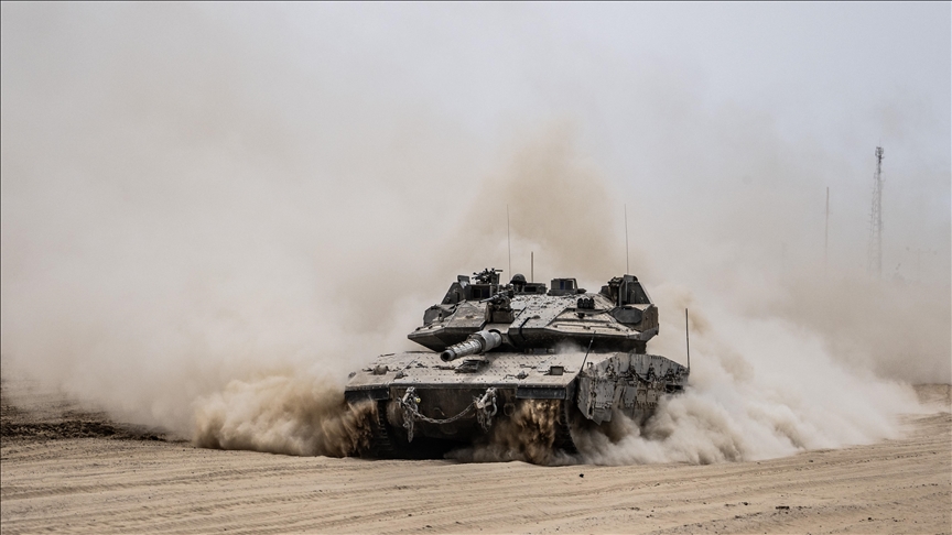 Hezbollah Uses FPV Drone to Target Israeli Merkava Tank in Southern Lebanon