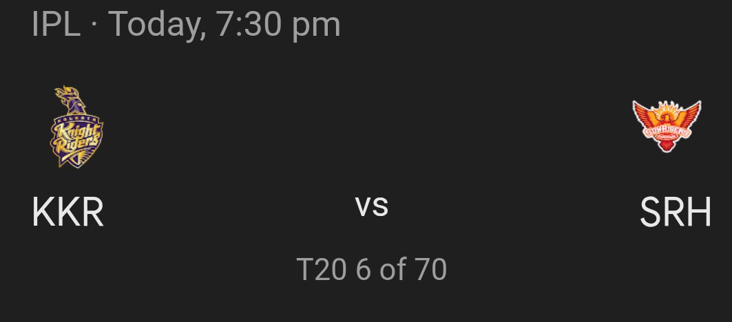 KKR vs SRH: Crucial Early Clash in IPL 2026