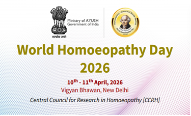 World Homoeopathy Day 2026: AYUSH Ministry to Host National Forum on Sustainable Healthcare