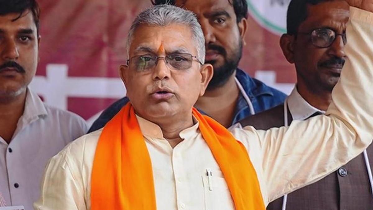 BJP Candidate Dilip Ghosh Targets TMC Ahead of West Bengal Elections