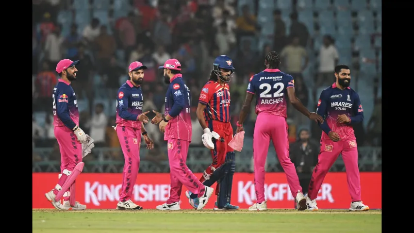 Rajasthan Royals Dominate LSG by 40 Runs in IPL 2026 Clash