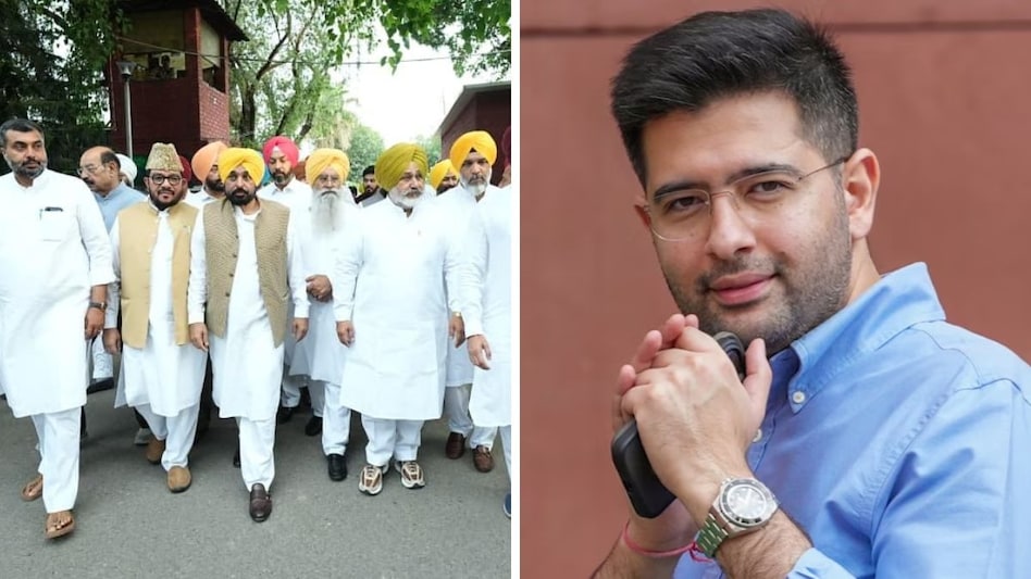 AAP’s Internal Rift Reaches Rashtrapati Bhavan; Bhagwant Mann and Raghav Chadha to Meet President Separately