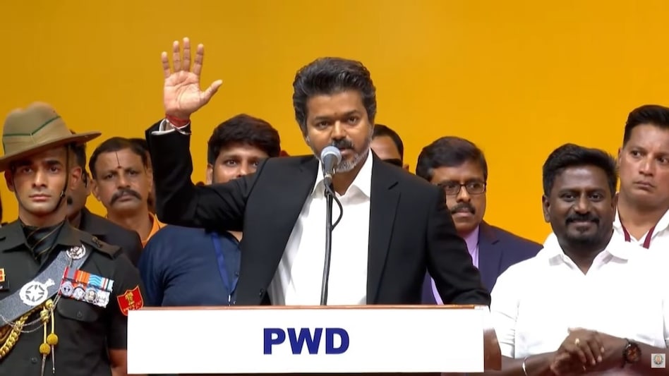 Cracks Appear in Tamil Nadu’s New Government as Ally VCK Questions CM Vijay Over ‘Vande Mataram’
