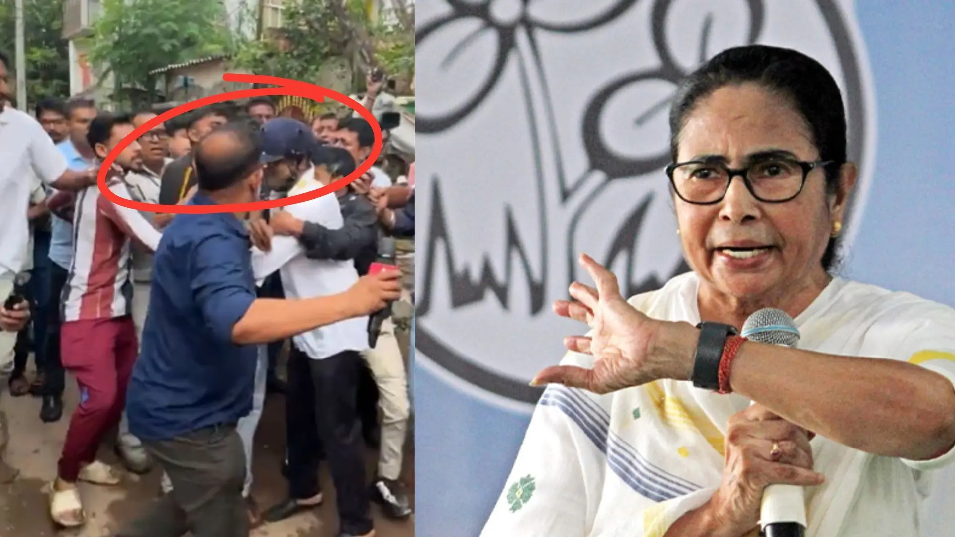 Mamata Banerjee Blames BJP After Alleged Attack on Abhishek Banerjee in Sonarpur