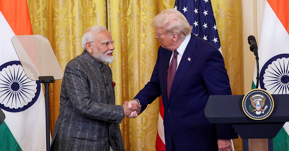 Trump Hints at Big India-US Trade Deal, Calls PM Modi ‘A Good Friend’