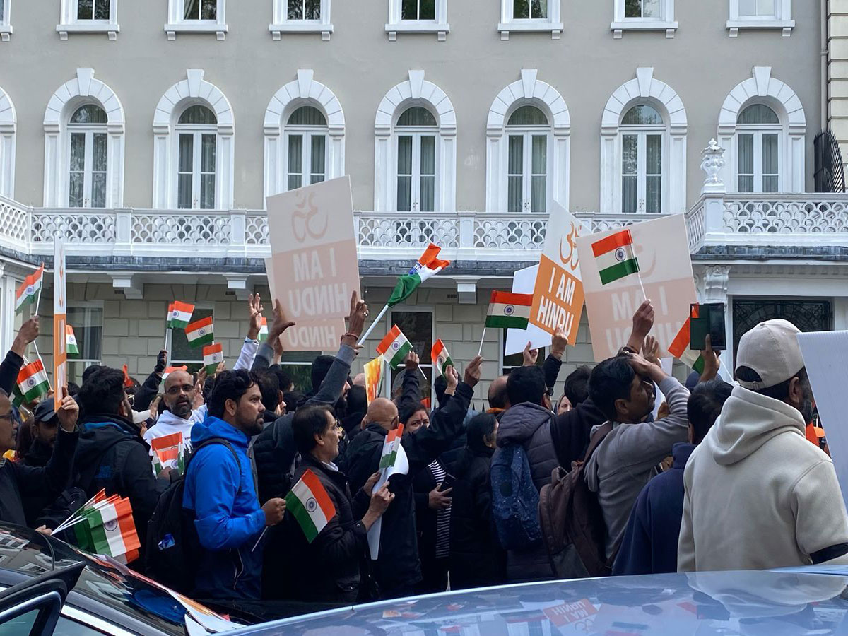 Protest Held Outside Pakistan High Commission in London Over PoJK Concerns