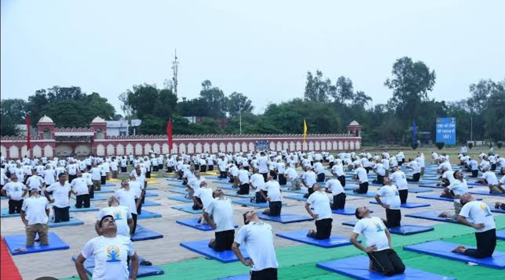 Final Rehearsal for District-Level International Yoga Day Event Tomorrow: DC Uttam Singh
