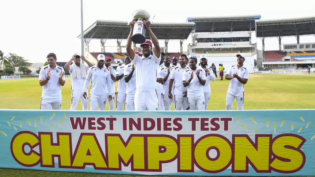 West Indies Clinch Test Series Against Sri Lanka After Draw in Antigua
