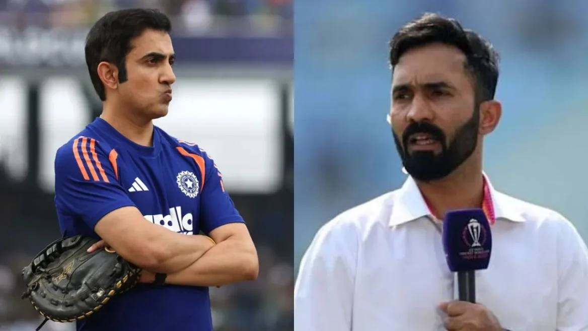 Dinesh Karthik Slams Gautam Gambhir Over Batting Order Call After India's Record T20 Defeat