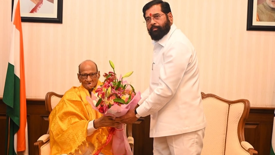 Sharad Pawar's Surprise Meeting With Eknath Shinde Sparks Political Buzz in Maharashtra