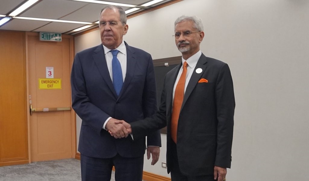 Jaishankar Meets Russian Foreign Minister Sergey Lavrov, Raises Safety of Indian Seafarers