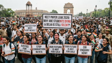 NEET Paper Leak Row: Protests Continue as Delhi High Court to Hear Case, New Education Secretary Takes Charge