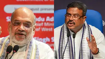 Amit Shah Praises Dharmendra Pradhan After Resignation as Union Education Minister