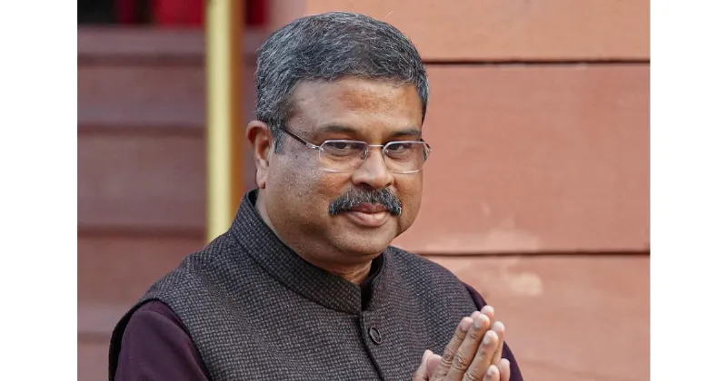 NDA MPs Accord Grand Welcome to Former Education Minister Dharmendra Pradhan in Parliament