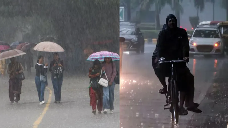 उत्तर भारत में बारिश का कहर, IMD ने कई राज्यों के लिए भारी बारिश का अलर्ट जारी किया