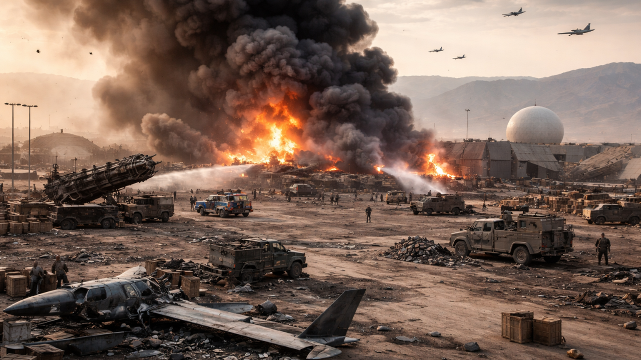 Iran War: US Suffers Over ₹1.23 Lakh Crore in Damage, 20 Military Facilities Hit