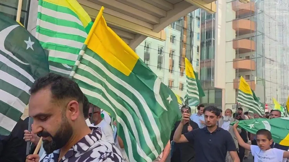 Kashmiri Diaspora Protests in Belgium, Condemns Alleged Rights Abuses in PoK