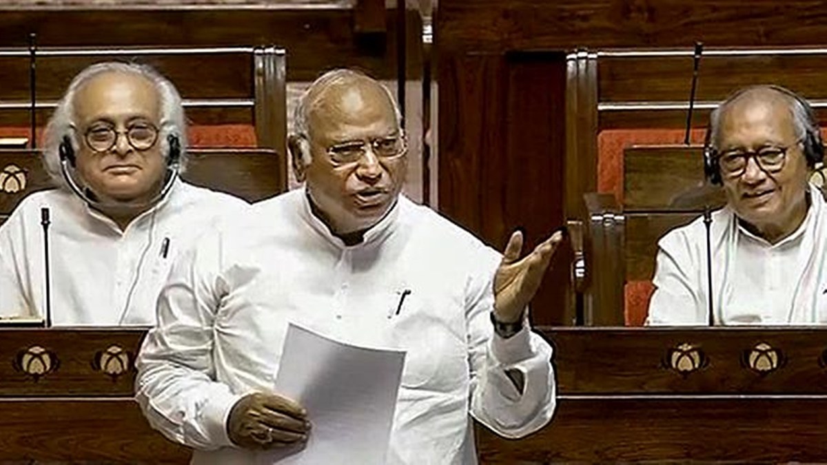 Kharge Raises ‘Stage Purification’ Issue in Parliament