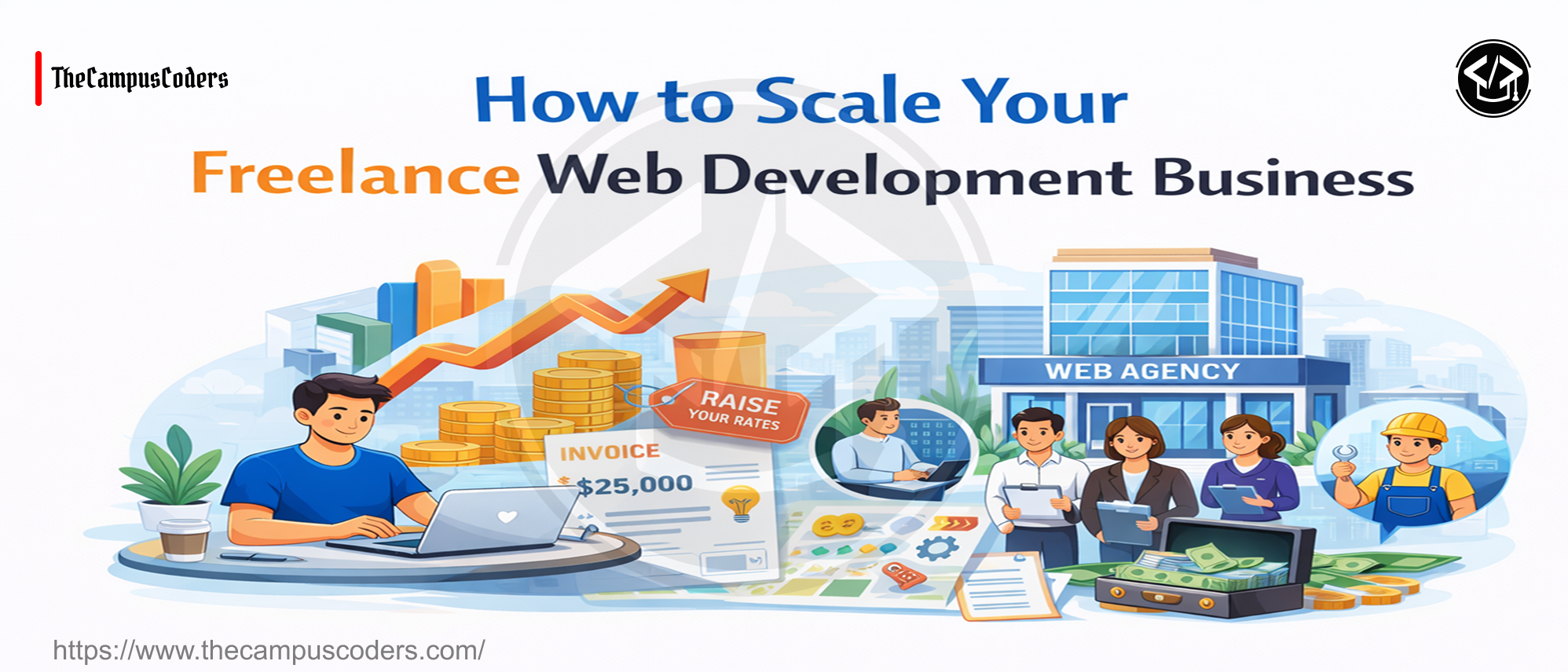 How to Scale Your Freelance Web Development Business | CampusWrite