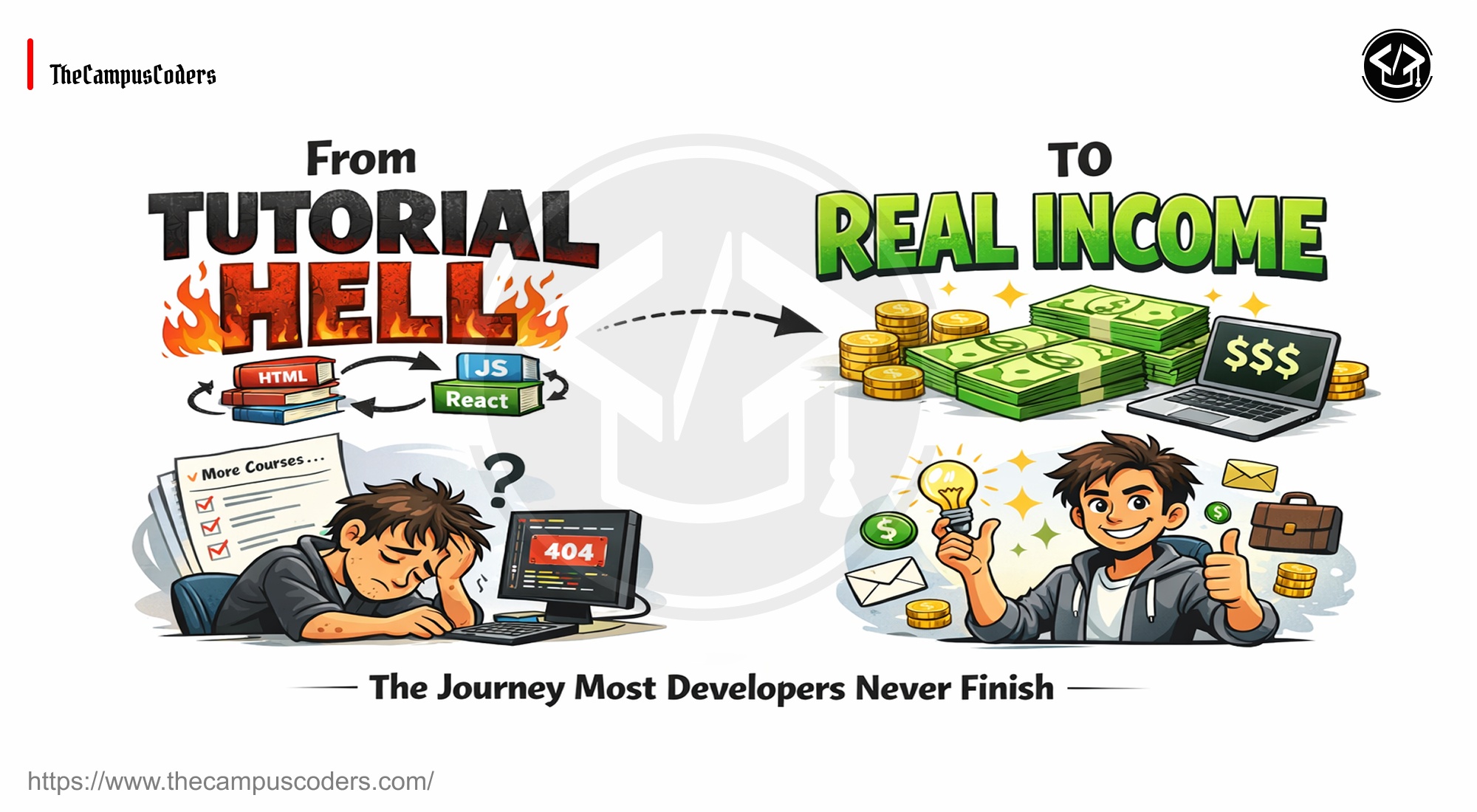 From Tutorial Hell to Real Income: How Developers Actually Start ...