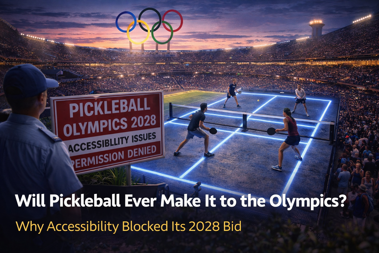 Will Pickleball Ever Make It to the Olympics? Why Accessibility Blocked Its 2028 Bid