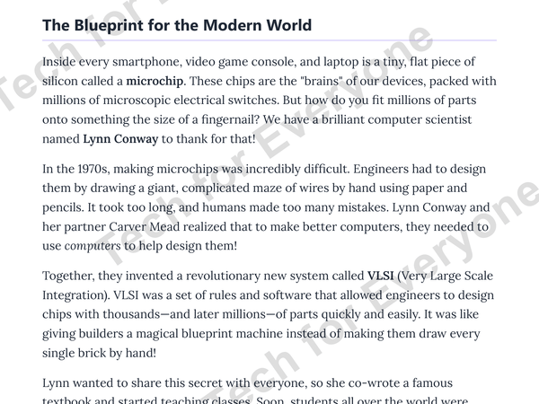Preview: Modern Computing Series  Lynn Conway UE