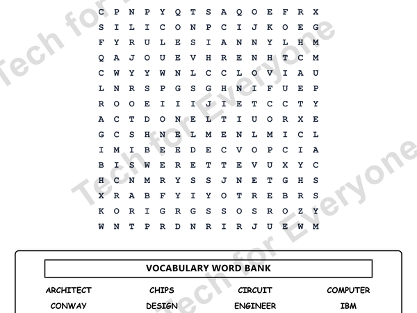 Preview: Lynn Conway Word Search UE