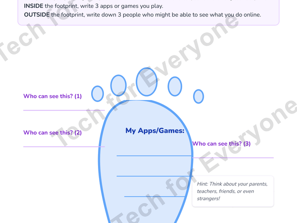 Preview: The Digital Footprint Map Cyber UE