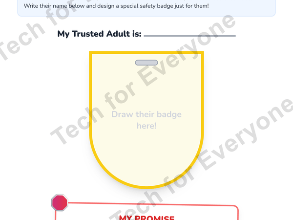 Preview: Trusted Adult Badge Cyber LE