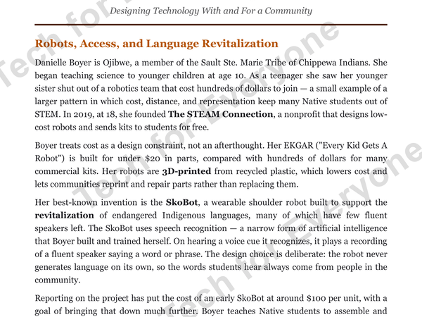 Preview: Danielle Boyer: Native American Heritage Month (High School)