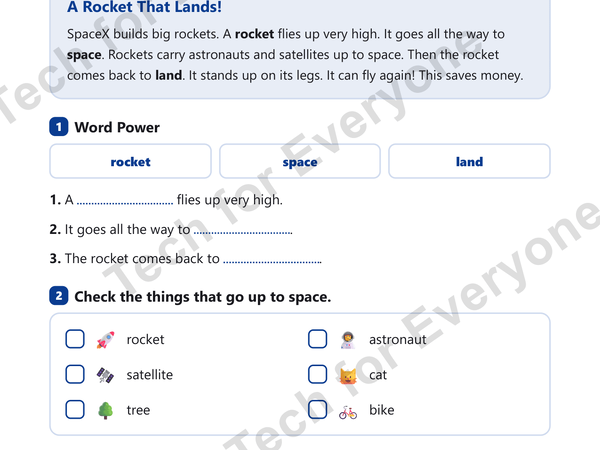 Preview: Elon Musk & SpaceX: Space Tech (Lower Elementary)