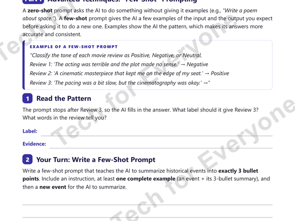 Preview: ChatGPT Advanced AI Literacy