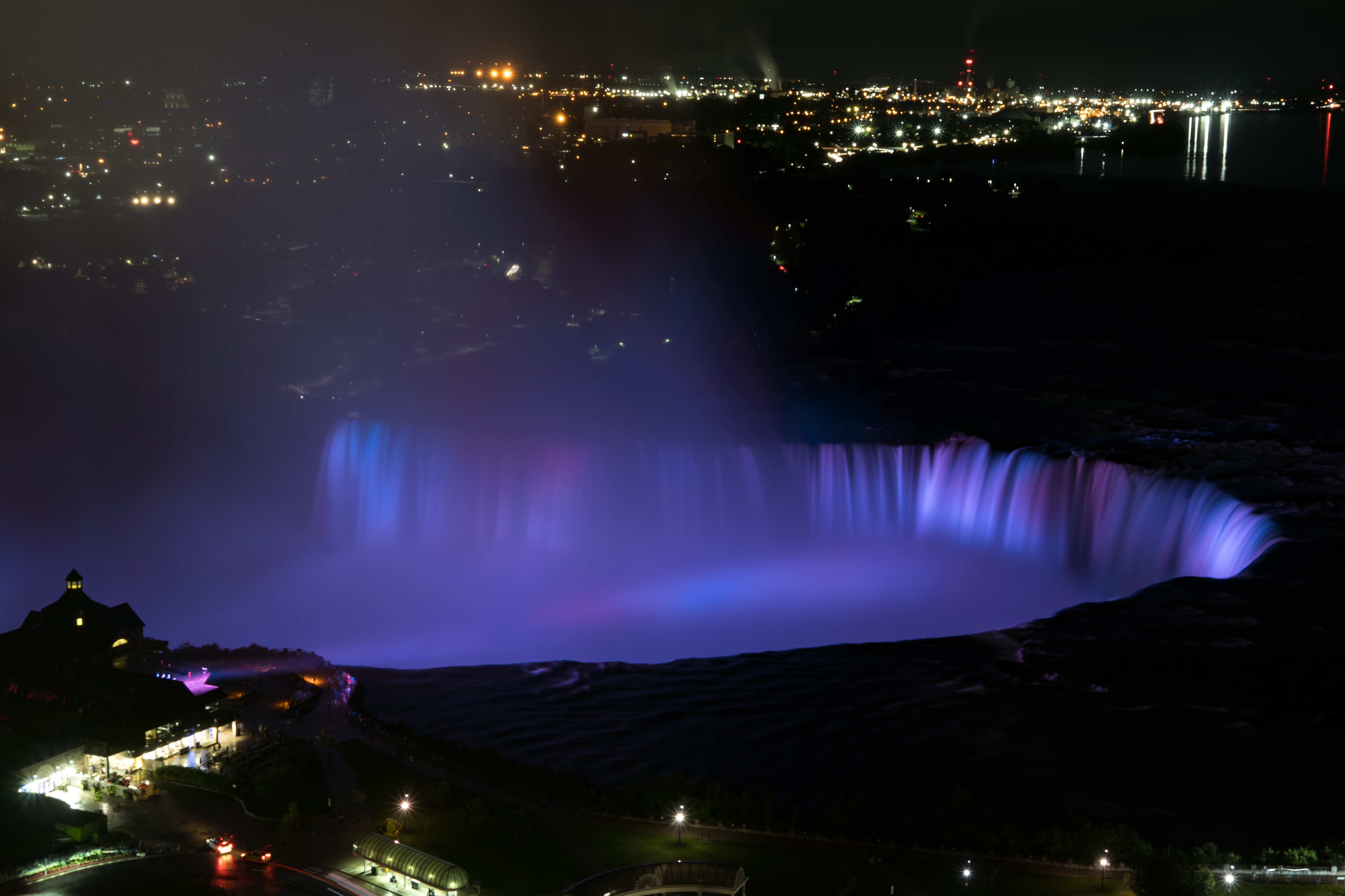 Niagara Falls at Night