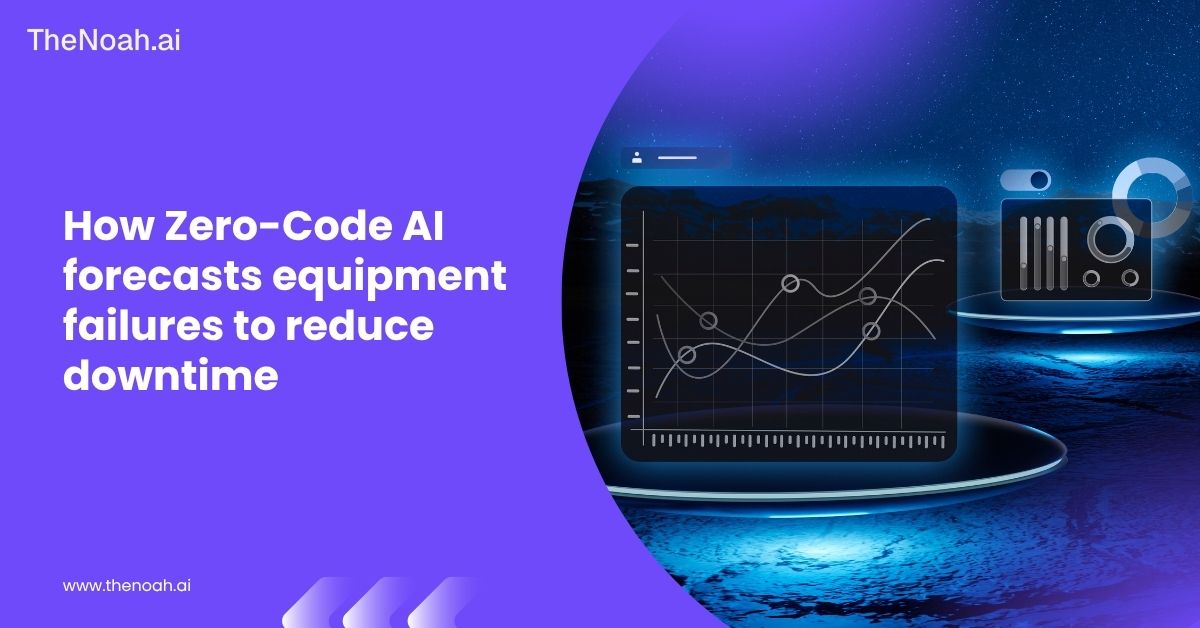 How Zero-Code AI Forecasts Equipment Failures to Reduce Downtime in Manufacturing