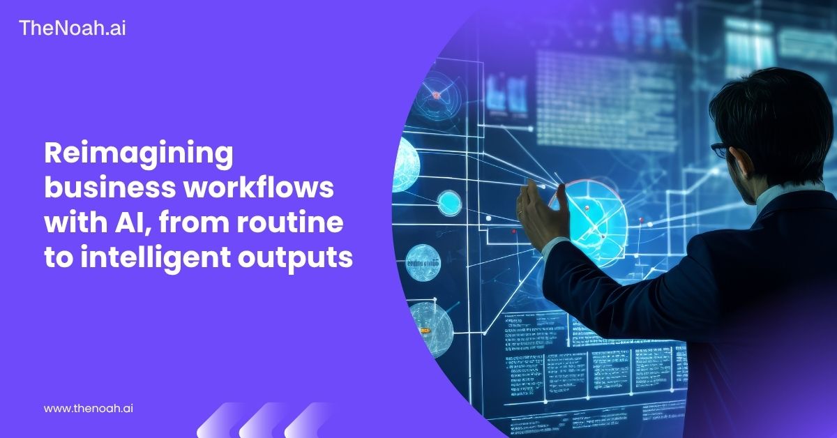 Reimagining Business Workflows with AI- From Routine to Intelligent Outputs