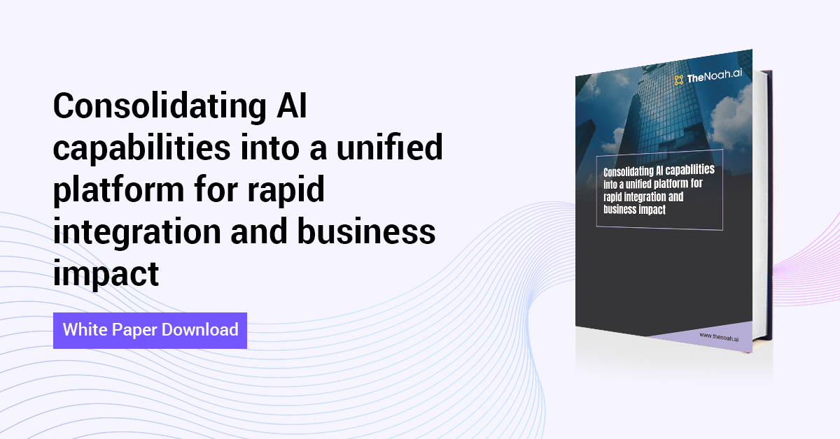 Consolidating AI Capabilities into a Unified Platform for Rapid Integration and Business Impact