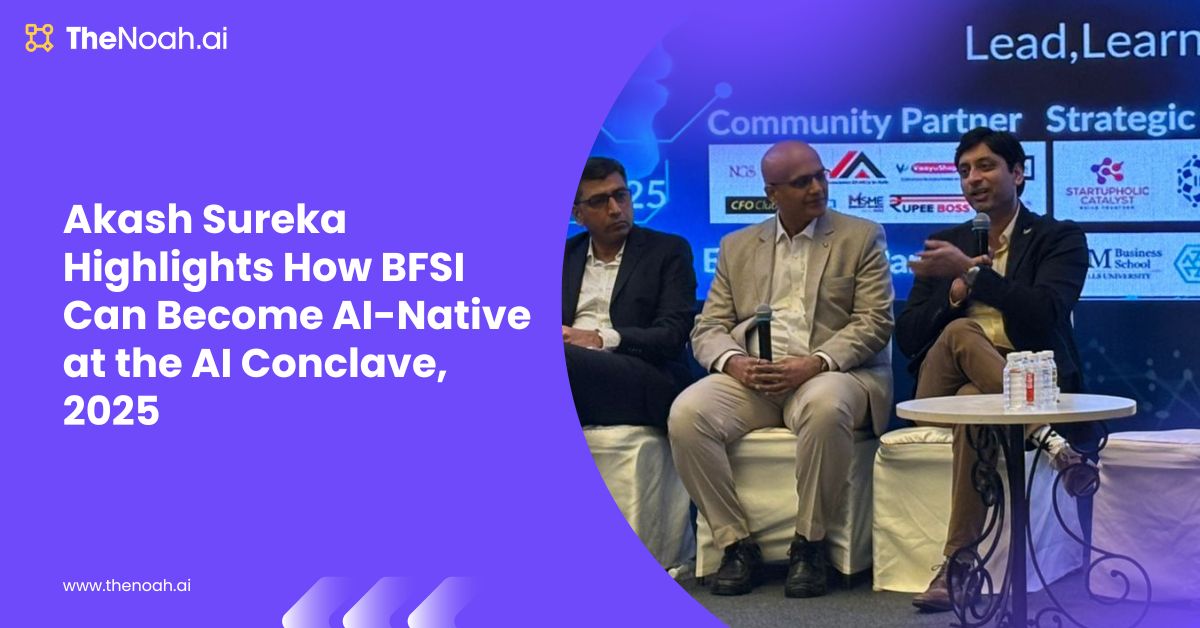 Akash Sureka Highlights How BFSI Can Become AI-Native at the AI Conclave, 2025