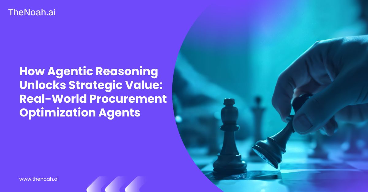 How Agentic Reasoning Unlocks Strategic Value: Real-World Procurement Optimization Agents