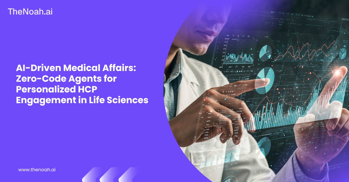 AI-Driven Medical Affairs: Zero-Code Agents for Personalized HCP Engagement in Life Sciences