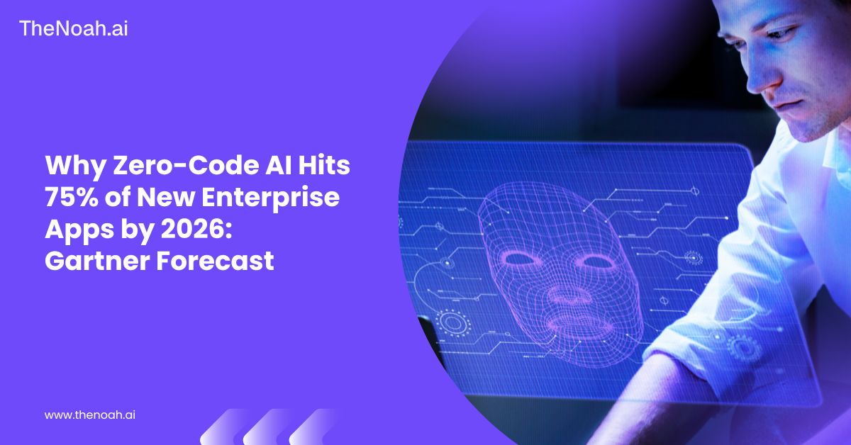 Why Zero-Code AI Hits 75% of New Enterprise Apps by 2026: Gartner Forecast