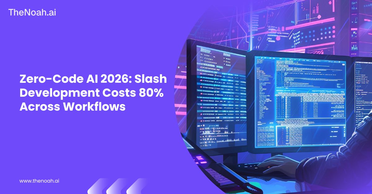 Zero-Code AI 2026: Slash Development Costs 80% Across Workflows