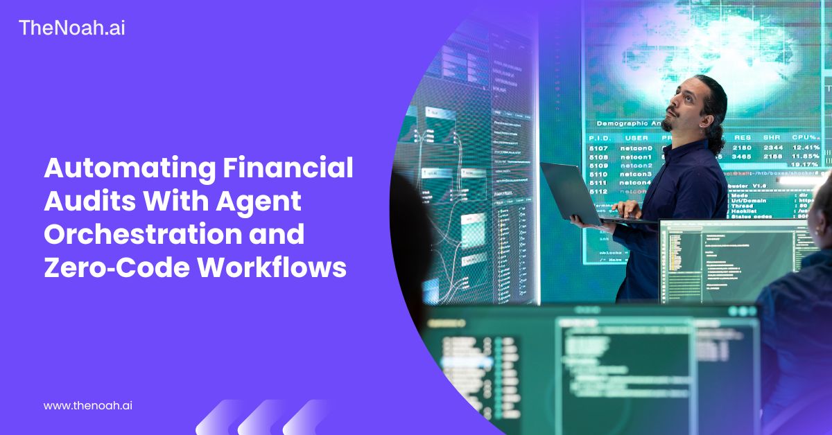 Automating Financial Audits With Agent Orchestration and Zero‑Code Workflows